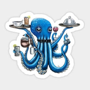 "OctoServer" - OctoKick collection Sticker